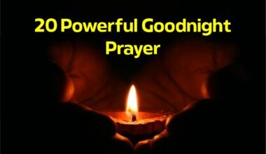 20 Powerful Goodnight Prayer