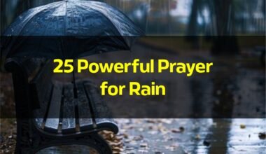 25 Powerful Prayer for Rain